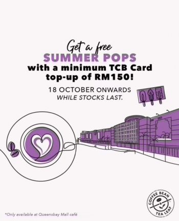 Coffee-Bean-ReOpening-Promotion-at-Queensbay-Mall-2-350x433 - Beverages Food , Restaurant & Pub Penang Promotions & Freebies 