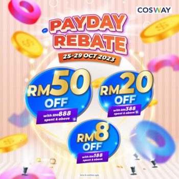 Cosway-Payday-Rebate-Promotion-350x350 - Johor Kedah Kelantan Kuala Lumpur Melaka Negeri Sembilan Online Store Others Pahang Penang Perak Perlis Promotions & Freebies Putrajaya Sabah Sarawak Selangor Terengganu 