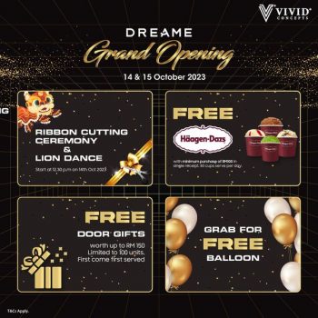 Dreame-Grand-Opening-at-Sunway-Pyramid-1-350x350 - Computer Accessories Electronics & Computers Home Appliances IT Gadgets Accessories Promotions & Freebies Selangor 