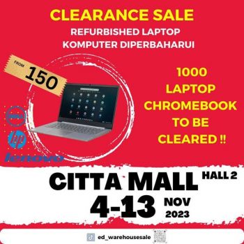 ED-Labels-Clearance-Sale-at-Citta-Mall-350x350 - Electronics & Computers IT Gadgets Accessories Laptop Selangor Warehouse Sale & Clearance in Malaysia 