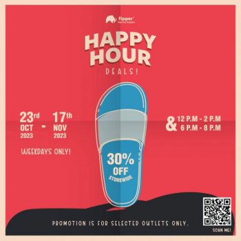 Fipper-Weekday-Happy-Hour-Promotion-350x350 - Fashion Accessories Fashion Lifestyle & Department Store Footwear Johor Kedah Kelantan Kuala Lumpur Melaka Negeri Sembilan Pahang Penang Perak Perlis Promotions & Freebies Putrajaya Sabah Sarawak Selangor Terengganu 