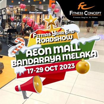 Fitness-Concept-Fitmas-Year-End-Roadshow-at-AEON-Bandaraya-Melaka-350x350 - Fitness Melaka Promotions & Freebies Sports,Leisure & Travel 
