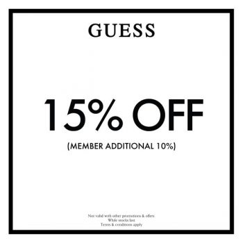 GUESS-Special-Deal-at-Isetan-1-350x350 - Apparels Fashion Accessories Fashion Lifestyle & Department Store Kuala Lumpur Promotions & Freebies Selangor 