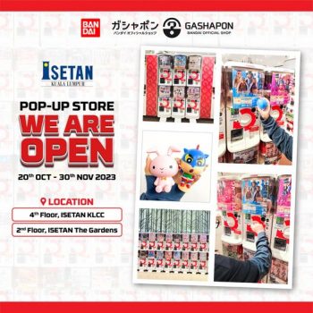 Gashapon-Bandai-Official-Pop-Up-Store-Special-at-Isetan-350x350 - Kuala Lumpur Others Promotions & Freebies Selangor 