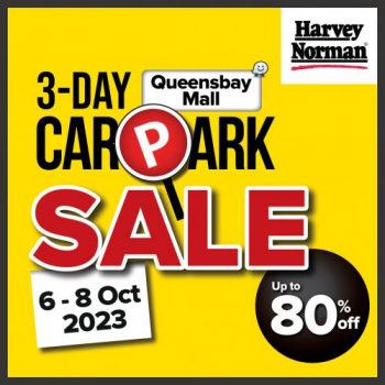 Harvey-Norman-3-Day-Carpark-Sale-at-Queensbay-Mall-350x350 - Beddings Computer Accessories Electronics & Computers Furniture Home & Garden & Tools Home Appliances IT Gadgets Accessories Kitchen Appliances Malaysia Sales Penang Warehouse Sale & Clearance in Malaysia 