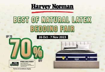 Harvey-Norman-Best-of-Natural-Latex-Bedding-Fair-at-Pavilion-Bukit-Jalil-350x241 - Beddings Events & Fairs Home & Garden & Tools Kuala Lumpur Mattress Selangor 