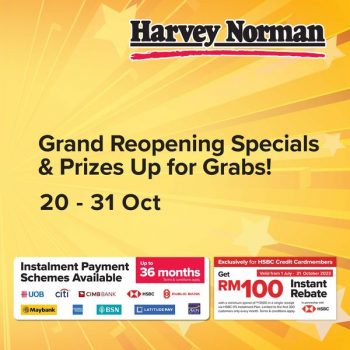 Harvey-Norman-Grand-ReOpening-at-AEON-Bukit-Tinggi-1-1-350x350 - Beddings Electronics & Computers Furniture Home & Garden & Tools Home Appliances Home Decor Kitchen Appliances Promotions & Freebies Selangor 