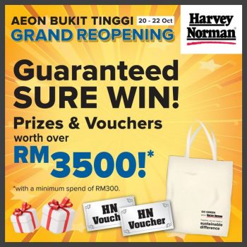 Harvey-Norman-Grand-ReOpening-at-AEON-Bukit-Tinggi-1-350x350 - Electronics & Computers Furniture Home & Garden & Tools Home Appliances Home Decor Kitchen Appliances Promotions & Freebies Selangor 