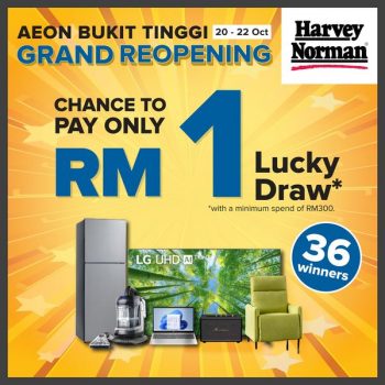Harvey-Norman-Grand-ReOpening-at-AEON-Bukit-Tinggi-2-350x350 - Electronics & Computers Furniture Home & Garden & Tools Home Appliances Home Decor Kitchen Appliances Promotions & Freebies Selangor 