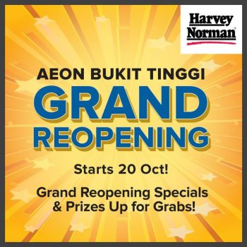 Harvey-Norman-Grand-ReOpening-at-AEON-Bukit-Tinggi-350x350 - Electronics & Computers Furniture Home & Garden & Tools Home Appliances Home Decor Kitchen Appliances Promotions & Freebies Selangor 