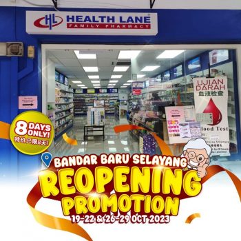 Health-Lane-Re-opening-Promo-at-Bandar-Baru-Selayang-350x350 - Beauty & Health Health Supplements Kuala Lumpur Personal Care Promotions & Freebies Selangor 