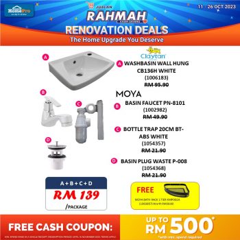 HomePro-Rahmah-Renovation-Deals-18-350x350 - Electronics & Computers Home Appliances IT Gadgets Accessories Johor Kedah Kelantan Kitchen Appliances Kuala Lumpur Melaka Negeri Sembilan Pahang Penang Perak Perlis Promotions & Freebies Putrajaya Sabah Sarawak Selangor Terengganu 