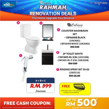 HomePro-Rahmah-Renovation-Deals-19-350x350 - Electronics & Computers Home Appliances IT Gadgets Accessories Johor Kedah Kelantan Kitchen Appliances Kuala Lumpur Melaka Negeri Sembilan Pahang Penang Perak Perlis Promotions & Freebies Putrajaya Sabah Sarawak Selangor Terengganu 