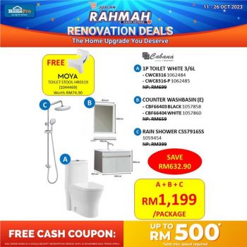 HomePro-Rahmah-Renovation-Deals-3-1-350x350 - Electronics & Computers Furniture Home & Garden & Tools Home Appliances Home Decor Johor Kedah Kelantan Kitchen Appliances Kuala Lumpur Melaka Negeri Sembilan Online Store Pahang Penang Perak Perlis Promotions & Freebies Putrajaya Sabah Sarawak Selangor Terengganu 