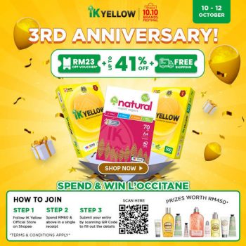 IK-Yellow-10.10-Sale-on-Shopee-350x350 - Johor Kedah Kelantan Kuala Lumpur Malaysia Sales Melaka Negeri Sembilan Others Pahang Penang Perak Perlis Putrajaya Sabah Sarawak Selangor Terengganu 