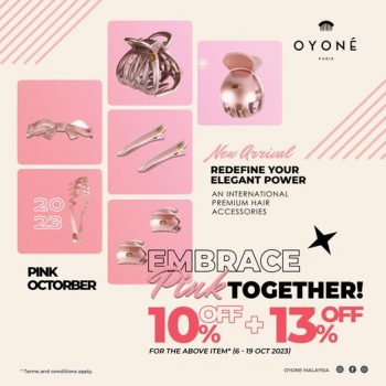 Isetan-Oyone-Paris-Pink-October-Special-350x350 - Kuala Lumpur Others Promotions & Freebies Selangor 
