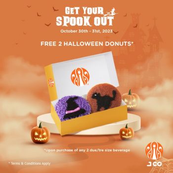 J.CO-Free-2-Halloween-Donuts-Promo-350x350 - Beverages Food , Restaurant & Pub Johor Kedah Kelantan Kuala Lumpur Melaka Negeri Sembilan Pahang Penang Perak Perlis Promotions & Freebies Putrajaya Sabah Sarawak Selangor Terengganu 