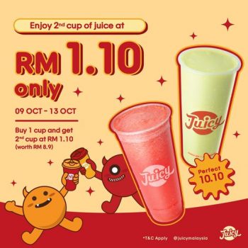 JUICY-10.10-Deal-350x350 - Beverages Food , Restaurant & Pub Johor Kedah Kelantan Kuala Lumpur Melaka Negeri Sembilan Pahang Penang Perak Perlis Promotions & Freebies Putrajaya Sabah Sarawak Selangor Terengganu 