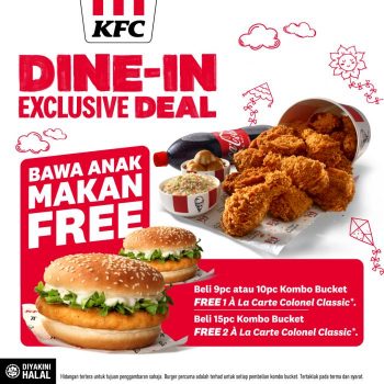 KFC-Dine-In-Exclusive-FREE-Colonel-Classic-Burger-for-Kids-350x350 - Beverages Food , Restaurant & Pub Johor Kedah Kelantan Kuala Lumpur Melaka Negeri Sembilan Pahang Penang Perak Perlis Promotions & Freebies Putrajaya Sabah Sarawak Selangor Terengganu 