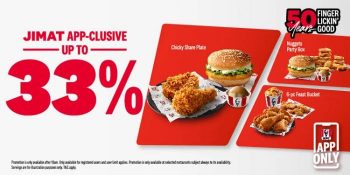 KFC-Jimat-App-Clusive-Promotion-350x175 - Beverages Food , Restaurant & Pub Johor Kedah Kelantan Kuala Lumpur Melaka Negeri Sembilan Pahang Penang Perak Perlis Promotions & Freebies Putrajaya Sabah Sarawak Selangor Terengganu 