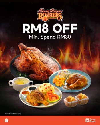 Kenny-Rogers-Roasters-RM8-OFF-Promotion-on-ShopeeFood-350x438 - Beverages Food , Restaurant & Pub Johor Kedah Kelantan Kuala Lumpur Melaka Negeri Sembilan Online Store Pahang Penang Perak Perlis Promotions & Freebies Putrajaya Sabah Sarawak Selangor Terengganu 