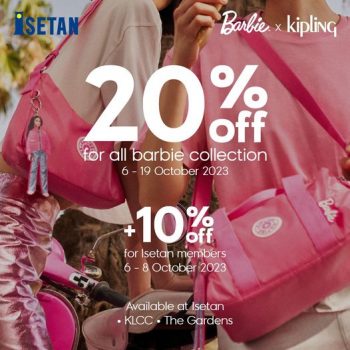 Kipling-x-Barbie-Collection-Promo-at-Isetan-350x350 - Bags Fashion Accessories Fashion Lifestyle & Department Store Kuala Lumpur Promotions & Freebies Selangor 