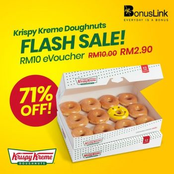 Krispy-Kreme-Special-Deal-with-BonusLink-350x350 - Beverages Food , Restaurant & Pub Johor Kedah Kelantan Kuala Lumpur Melaka Negeri Sembilan Online Store Pahang Penang Perak Perlis Promotions & Freebies Putrajaya Sabah Sarawak Selangor Terengganu 