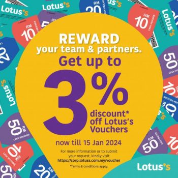 Lotuss-Up-To-3-Discount-OFF-Lotuss-Vouchers-Promotion-350x350 - Johor Kedah Kelantan Kuala Lumpur Melaka Negeri Sembilan Online Store Pahang Penang Perak Perlis Promotions & Freebies Putrajaya Sabah Sarawak Selangor Supermarket & Hypermarket Terengganu 