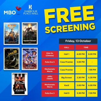 MBO-Cinemas-Opening-Deal-at-Harbour-Place-Klang-1-350x350 - Cinemas Movie & Music & Games Promotions & Freebies Selangor 