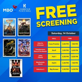 MBO-Cinemas-Opening-Deal-at-Harbour-Place-Klang-2-350x350 - Cinemas Movie & Music & Games Promotions & Freebies Selangor 