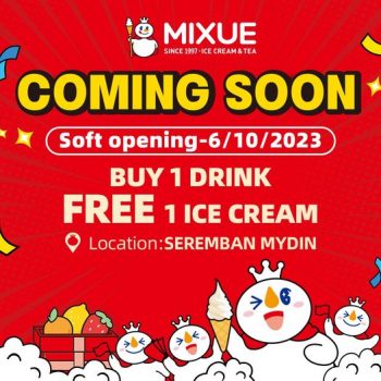 MIXUE-Soft-Opening-Special-at-Sermban-MYDIN-350x350 - Beverages Food , Restaurant & Pub Negeri Sembilan Promotions & Freebies 