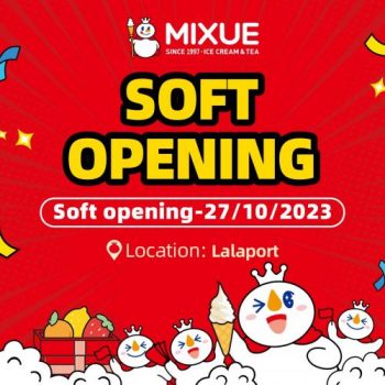 MIXUE-Soft-Opening-at-Lalaport-350x350 - Beverages Food , Restaurant & Pub Kuala Lumpur Promotions & Freebies Selangor 