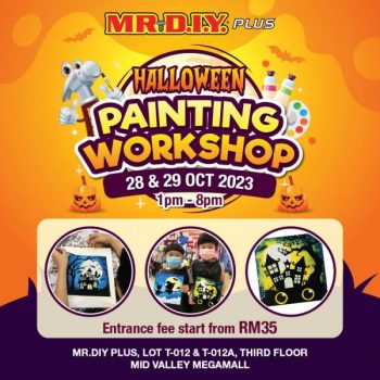 MR-DIY-Plus-Halloween-Painting-Workshop-at-Mid-Valley-350x350 - Events & Fairs Kuala Lumpur Others Selangor 