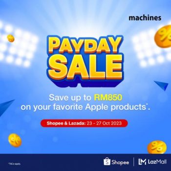 Machines-October-Payday-Sale-on-Shopee-Lazada-350x350 - Computer Accessories Electronics & Computers IT Gadgets Accessories Johor Kedah Kelantan Kuala Lumpur Malaysia Sales Melaka Mobile Phone Negeri Sembilan Online Store Pahang Penang Perak Perlis Putrajaya Sabah Sarawak Selangor Terengganu 