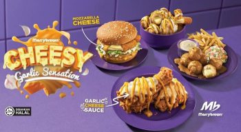 Marrybrown-Cheesy-Garlic-Sensation-Meals-350x192 - Beverages Food , Restaurant & Pub Johor Kedah Kelantan Kuala Lumpur Melaka Negeri Sembilan Pahang Penang Perak Perlis Promotions & Freebies Putrajaya Sabah Sarawak Selangor Terengganu 