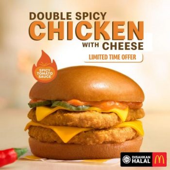 McDonalds-Double-Spicy-Chicken-With-Cheese-Special-350x350 - Beverages Fast Food Food , Restaurant & Pub Johor Kedah Kelantan Kuala Lumpur Melaka Negeri Sembilan Pahang Penang Perak Perlis Promotions & Freebies Putrajaya Sabah Sarawak Selangor Terengganu 