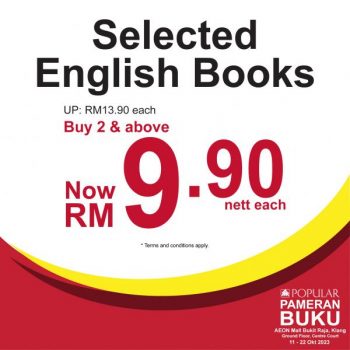 POPULAR-Book-Fair-Sale-at-AEON-Mall-Bukit-Raja-2-350x350 - Books & Magazines Malaysia Sales Selangor Stationery 