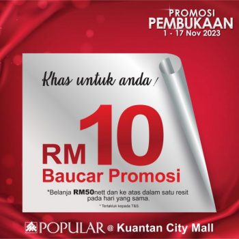 POPULAR-Opening-Promotion-at-Kuantan-City-Mall-7-350x350 - Books & Magazines Pahang Promotions & Freebies Stationery 