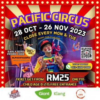Pacific-Circus-Carnival-at-Giant-Klang-350x350 - Events & Fairs Others Selangor 