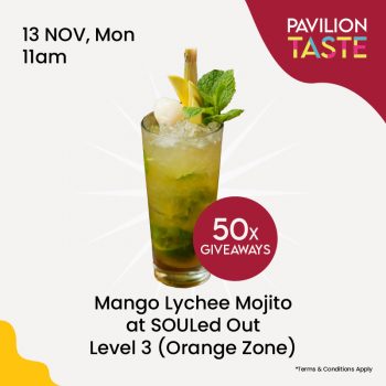 Pavilion-Taste-Weekday-50x-Giveaways-18-350x350 - Beverages Events & Fairs Food , Restaurant & Pub 
