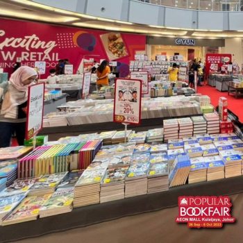 Popular-Book-Fair-at-AEON-Mall-Kulaijaya-1-350x350 - Books & Magazines Electronics & Computers Events & Fairs IT Gadgets Accessories Johor Stationery 