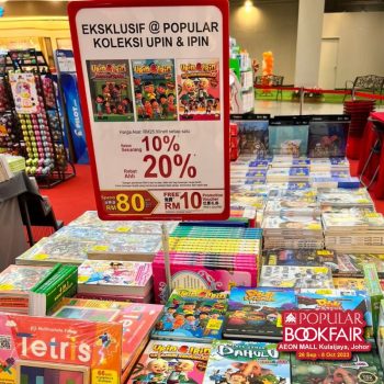 Popular-Book-Fair-at-AEON-Mall-Kulaijaya-4-350x350 - Books & Magazines Electronics & Computers Events & Fairs IT Gadgets Accessories Johor Stationery 