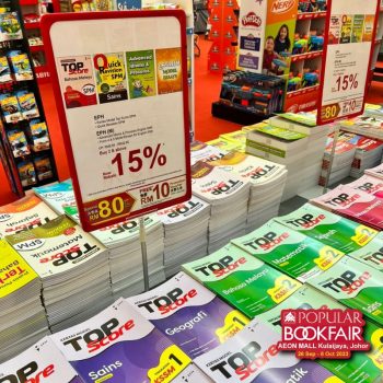 Popular-Book-Fair-at-AEON-Mall-Kulaijaya-5-350x350 - Books & Magazines Electronics & Computers Events & Fairs IT Gadgets Accessories Johor Stationery 