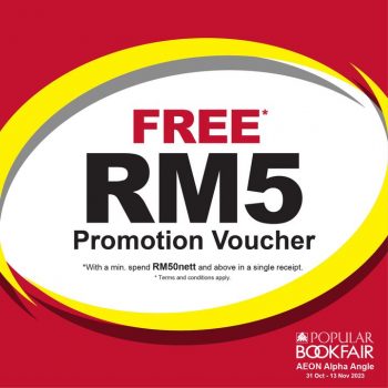 Popular-Bookfair-2023-at-AEON-Alpha-Angle-2-350x350 - Books & Magazines Events & Fairs Kuala Lumpur Selangor Stationery 