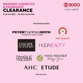 SOGO-Branded-Cosmetics-Fragrance-Clearance-Sale-2-350x350 - Beauty & Health Cosmetics Fragrances Kuala Lumpur Personal Care Selangor Supermarket & Hypermarket Warehouse Sale & Clearance in Malaysia 