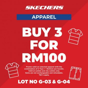 Skechers-Apparel-Promotion-at-Design-Village-Penang-350x350 - Apparels Fashion Accessories Fashion Lifestyle & Department Store Footwear Penang Promotions & Freebies 
