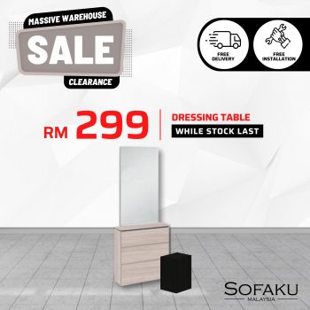 Sofaku-Warehouse-Sale-5-350x350 - Furniture Home & Garden & Tools Home Decor Selangor Warehouse Sale & Clearance in Malaysia 