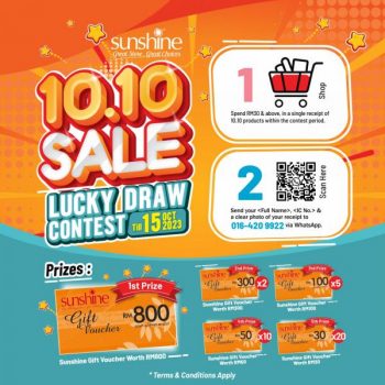 Sunshine-10.10-Sale-1-1-350x350 - Johor Kedah Kelantan Kuala Lumpur Malaysia Sales Melaka Negeri Sembilan Pahang Penang Perak Perlis Putrajaya Sabah Sarawak Selangor Supermarket & Hypermarket Terengganu 