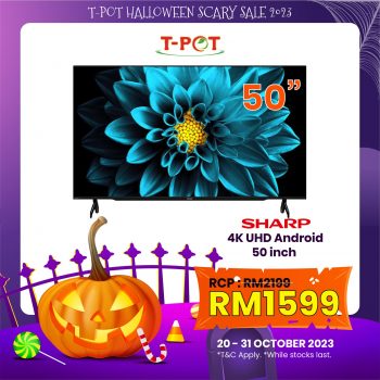 T-Pot-Halloween-Scary-Sale-26-350x350 - Electronics & Computers Home Appliances Johor Kedah Kelantan Kitchen Appliances Kuala Lumpur Malaysia Sales Melaka Negeri Sembilan Pahang Penang Perak Perlis Putrajaya Sabah Sarawak Selangor Terengganu 