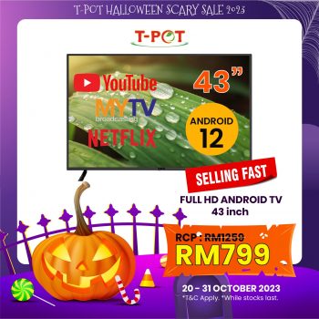 T-Pot-Halloween-Scary-Sale-35-350x350 - Electronics & Computers Home Appliances Johor Kedah Kelantan Kitchen Appliances Kuala Lumpur Malaysia Sales Melaka Negeri Sembilan Pahang Penang Perak Perlis Putrajaya Sabah Sarawak Selangor Terengganu 